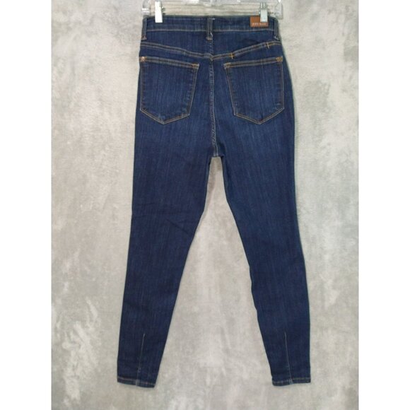 Judy Blue Jeans Womens 5/27 Blue Denim Skinny Fit High Rise Dark Wash Stretch - Picture 2 of 10